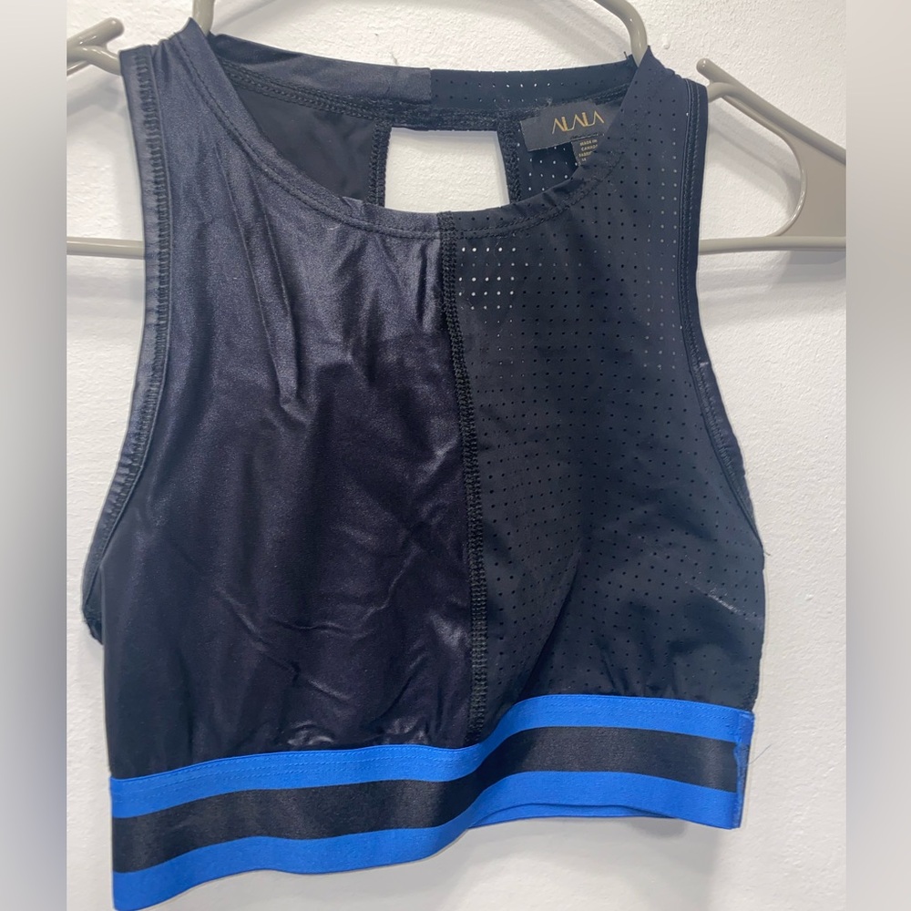 🟣 ALALA - Black and Blue Workout Set - Picture 2 of 16